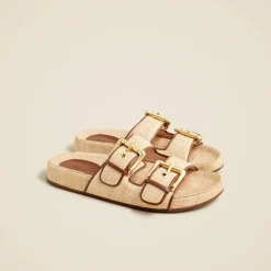 Marlow sandals in raffia