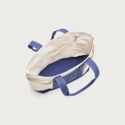Medium seaport tote bag in washed canvas