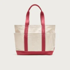 Medium seaport tote bag in washed canvas