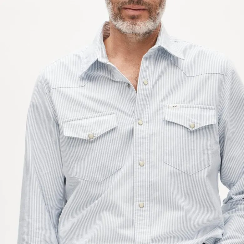 Men's Lee® X J.Crew oxford western shirt