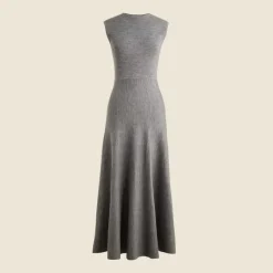 Merino wool midi dress