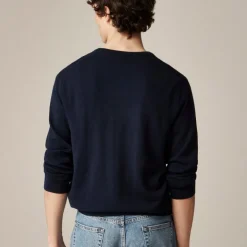 Merino wool V-neck sweater