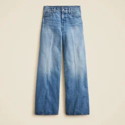 Mid-rise superwide-leg jean