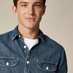 Midweight denim workshirt