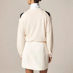 Mini skirt in bouclé
