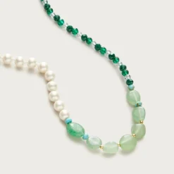 Mixed-bead necklace