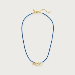 Mom charm necklace