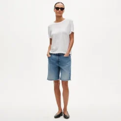 New relaxed linen T-shirt