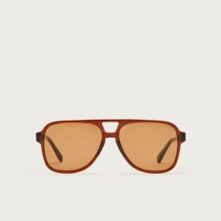 Oversized aviator sunglasses