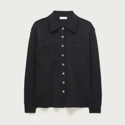 Oversized shirt in super-stretch