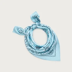 Oversized silk bandana