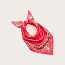 Oversized silk bandana