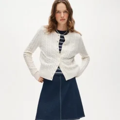 Perfect cashmere cable-knit cardigan