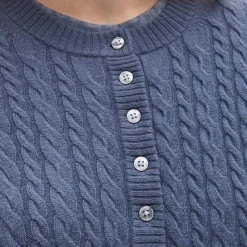 Perfect cashmere cable-knit cardigan