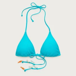 Perfect string bikini top with beach charms