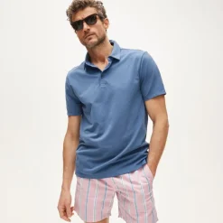 Performance piqué polo shirt