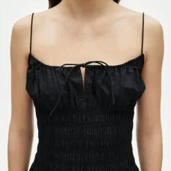 Petite Reverie dress in cotton poplin