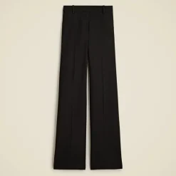 Petite wide-leg trouser in four-season stretch