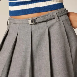 Pleated prep skirt