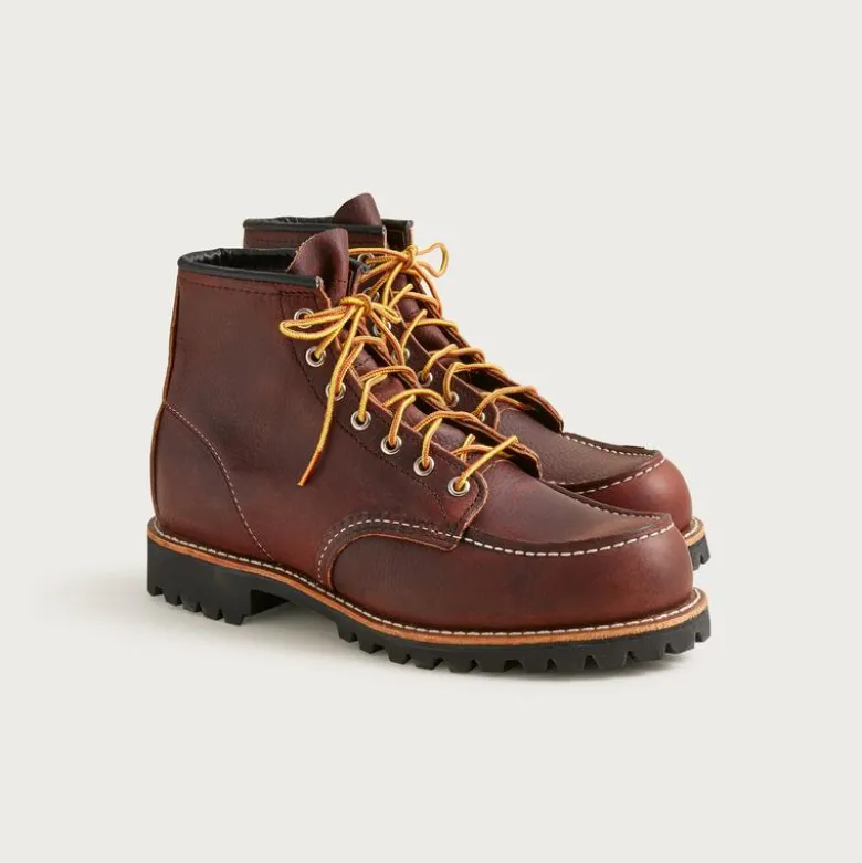 Red Wing Heritage 6'' Roughneck leather boots