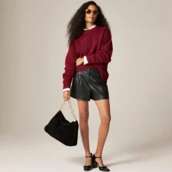 Relaxed crewneck pullover