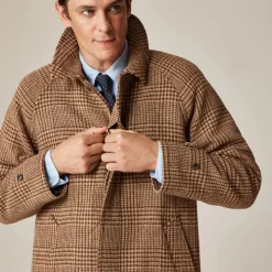 Rivington car coat in wool