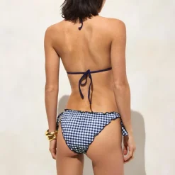 Ronnie lettuce-trim bikini bottom