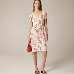 Rouje X J.Crew Poème skirt in vintage floral