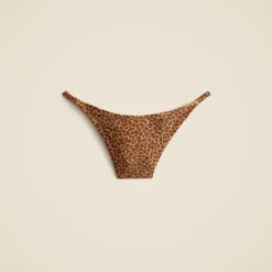 '90s no-tie string bikini bottom in leopard print
