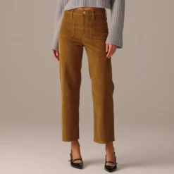 Sailor slim-wide pant in stretch corduroy
