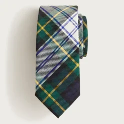 Scottish wool tartan tie