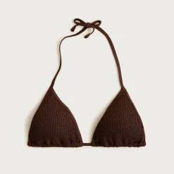 Scrunchie string bikini top
