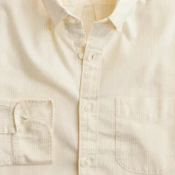 Slim Broken-in organic cotton oxford shirt