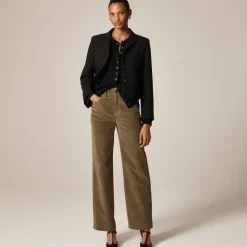 Slim-wide pant in corduroy