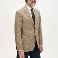 Sportcoat in English linen-wool blend