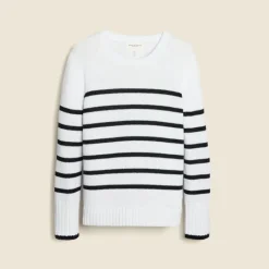 State of Cotton NYC Addison striped crewneck sweater
