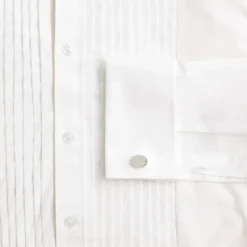Sterling silver oval cuff links