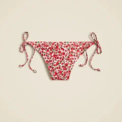String hipster bikini bottom in Liberty® Eliza's Red fabric
