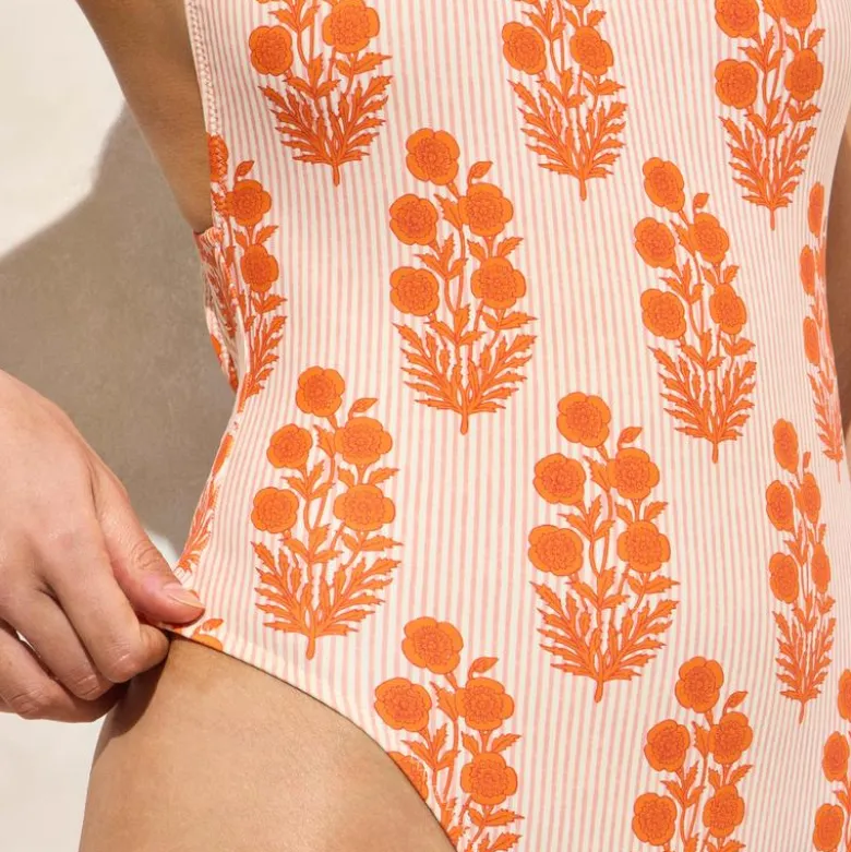 SZ Blockprints™ X J.Crew scoopneck one-piece