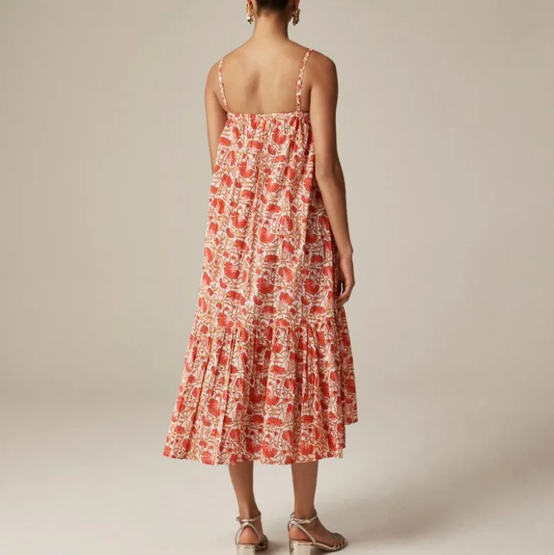SZ Blockprints™ X J.Crew tiered dress