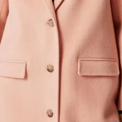 Tall Chiara topcoat in Italian double face