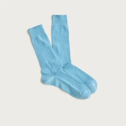 Texture-stripe socks