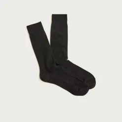 Texture-stripe socks