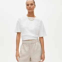 Tropez short in linen