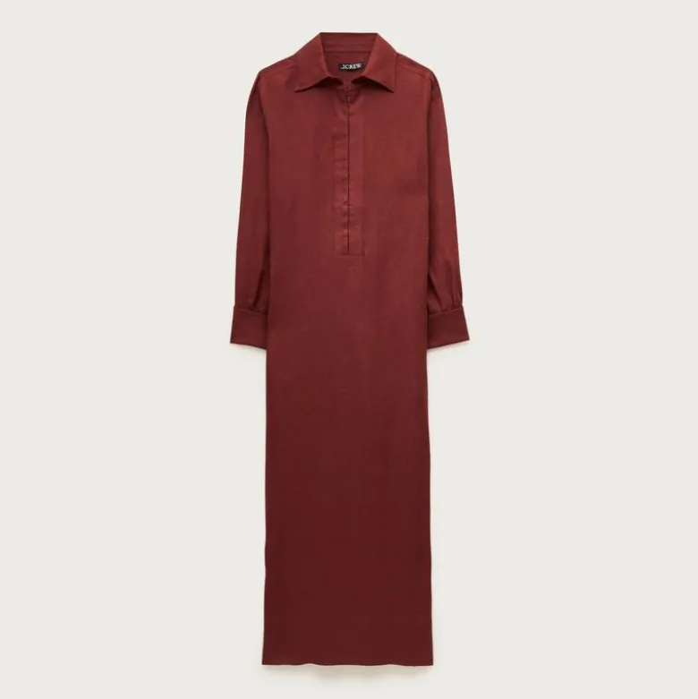 Tunic dress in linen