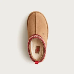 UGG® Tazz II kids' slippers in cherry