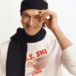 U.S. Ski & Snowboard by J.Crew long-sleeve premium-weight graphic T-shirt