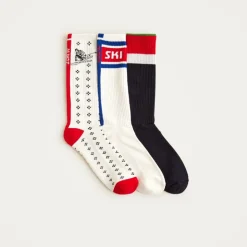 U.S. Ski & Snowboard by J.Crew cotton socks three-pack