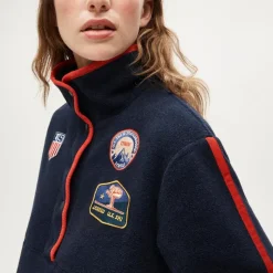 U.S. Ski & Snowboard by J.Crew warm-up fleece pullover