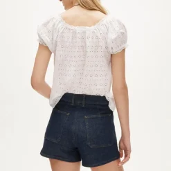 Utility denim short